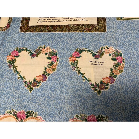 Elegant Quilt Labels Fabric Panel By Susan M. Kilbey E. E. Schenck Co Home Decor - Picture 3 of 16